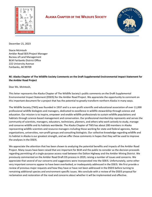 comment letter