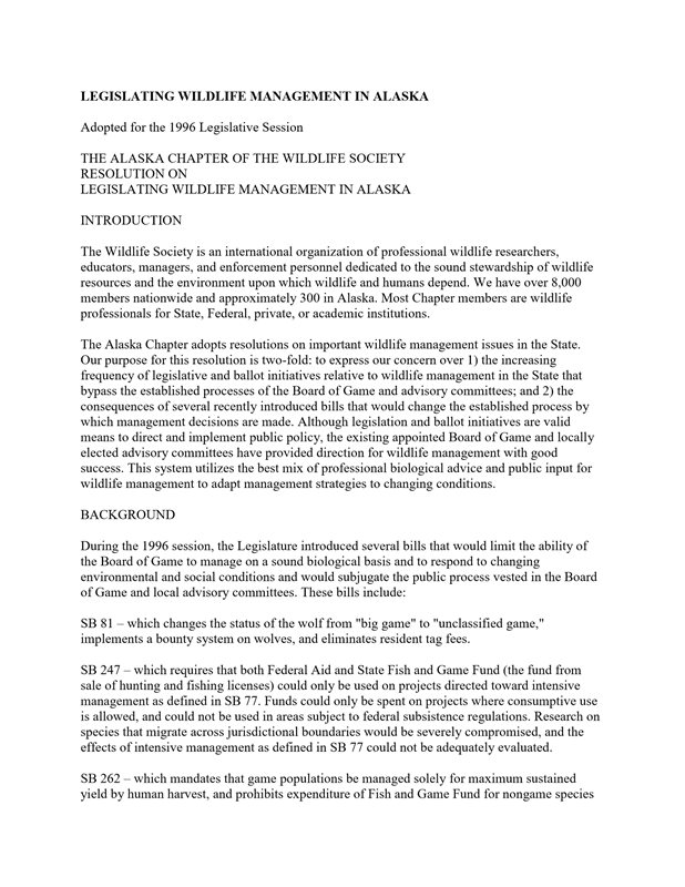 resolution document