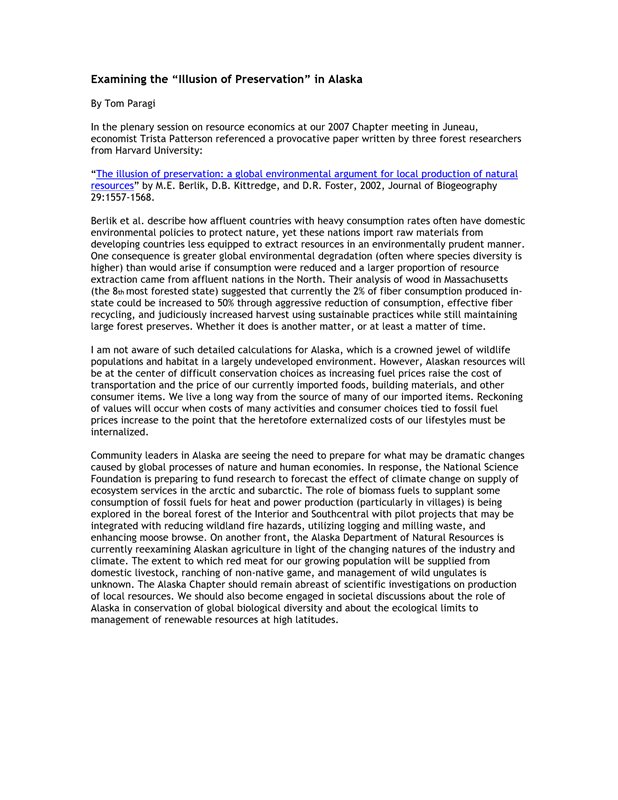newsletter opinion article