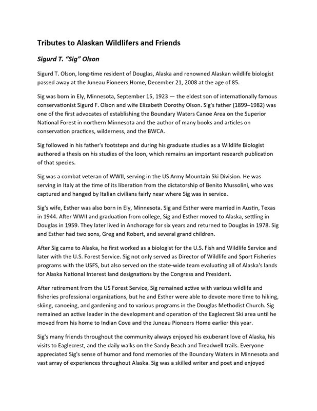 memorial tribute document