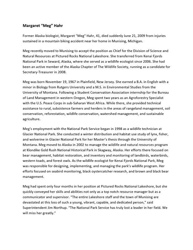 memorial tribute document