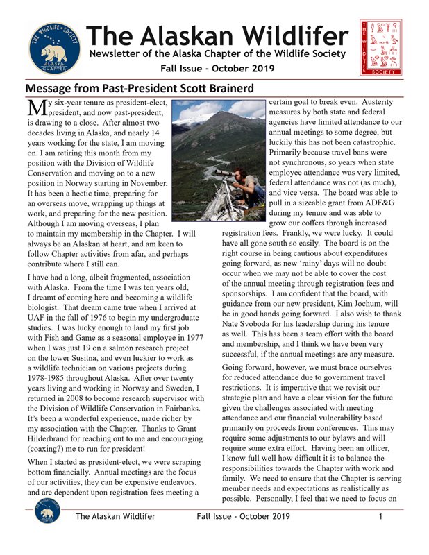 newsletter first page