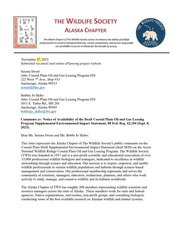comment letter