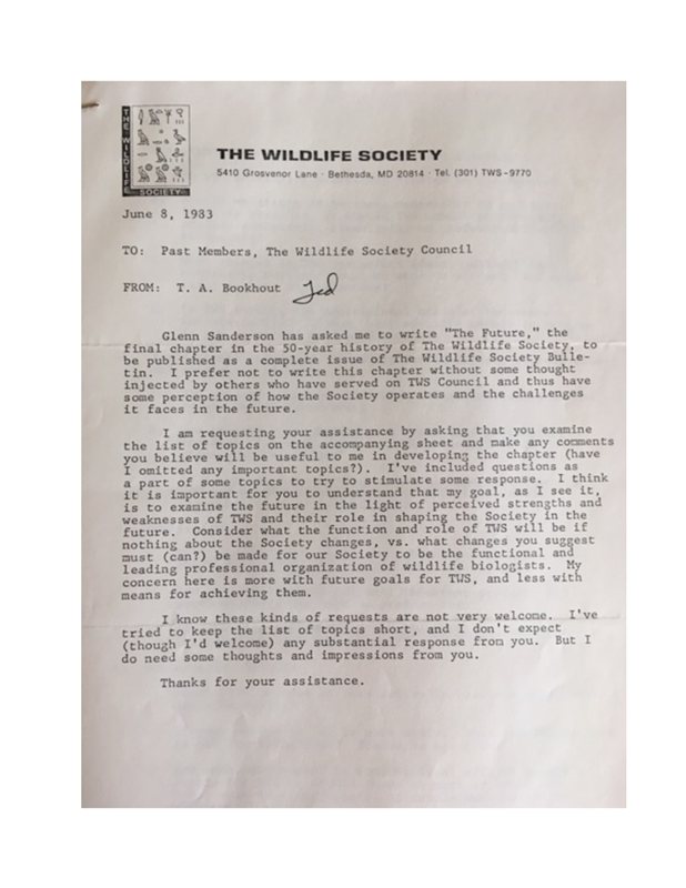 compiled scans of 1983 correspondence