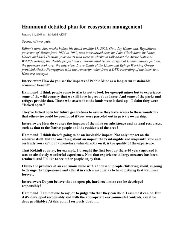 newspaper interview transcript