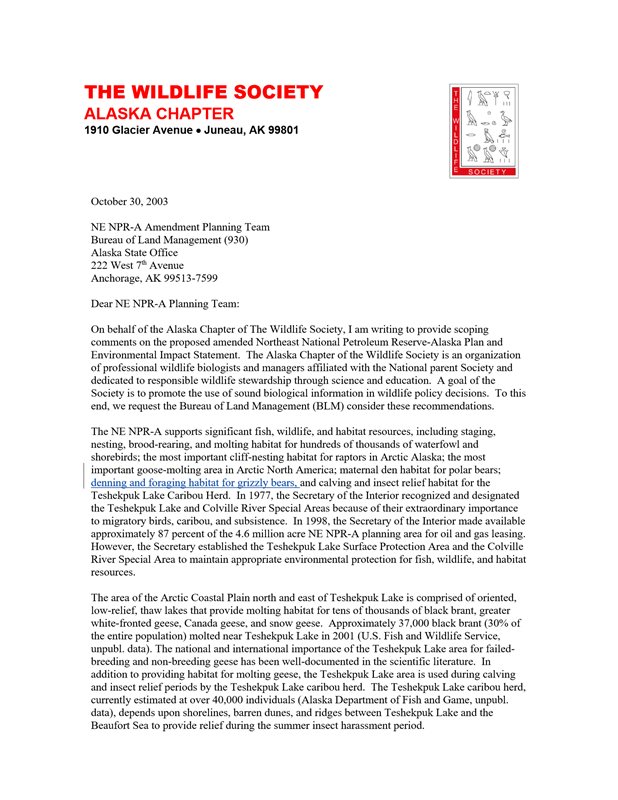 comment letter source document
