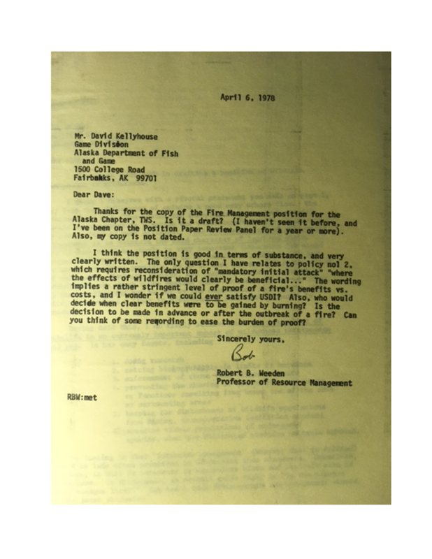 compiled scan of 1978 letter