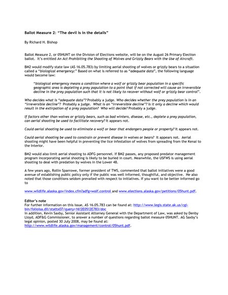 newsletter opinion article