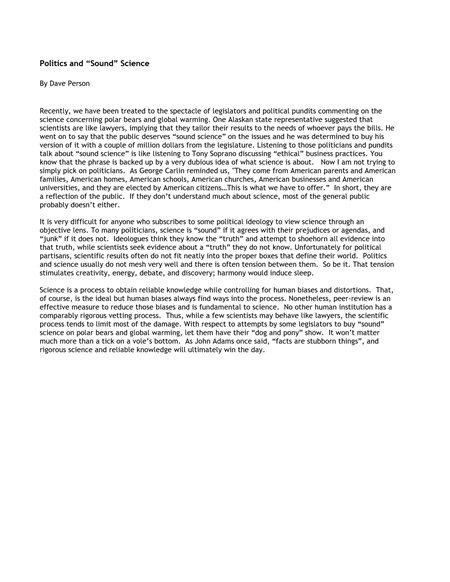 newsletter opinion article