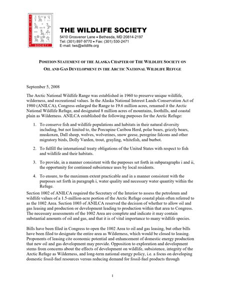 position statement document