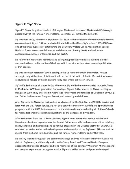 memorial tribute document