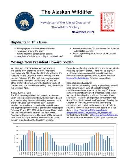 newsletter first page