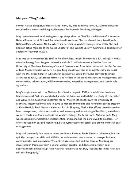 memorial tribute document