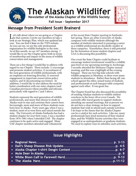 newsletter first page