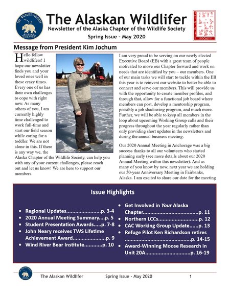 newsletter first page