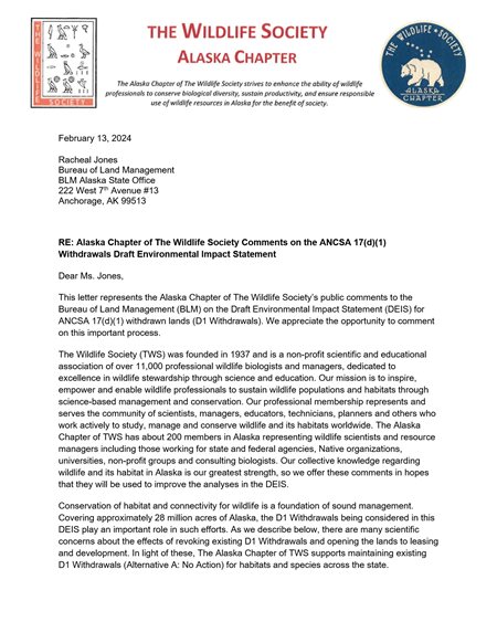 signed comment letter
