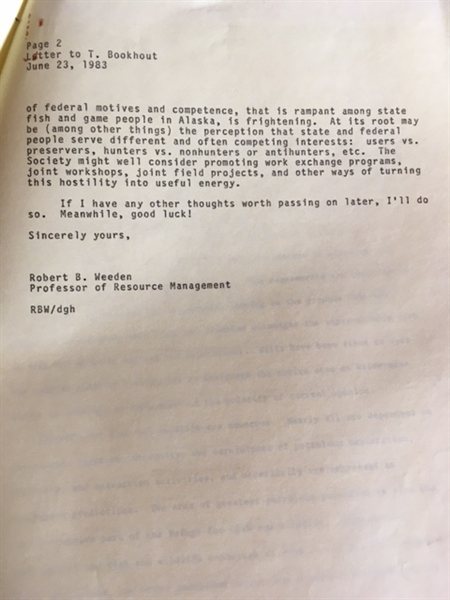 scanned typewritten letter page with signature