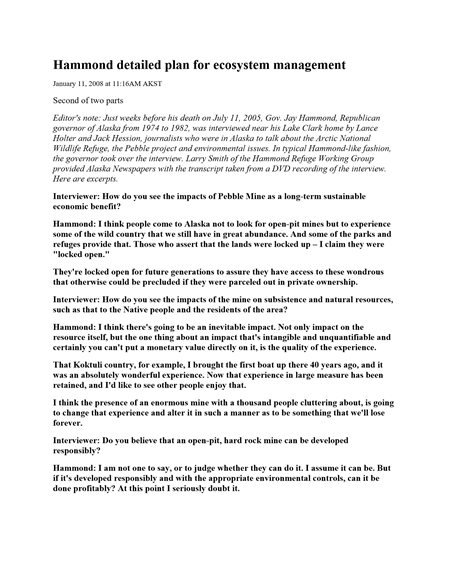 newspaper interview transcript