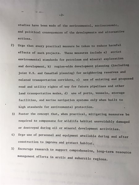 scanned typewritten position statement page