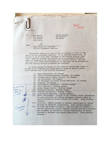 compiled scans of 1979 committee correspondence