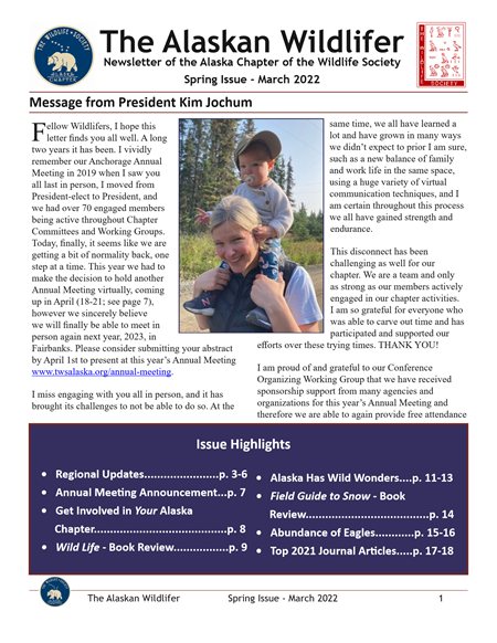 newsletter first page