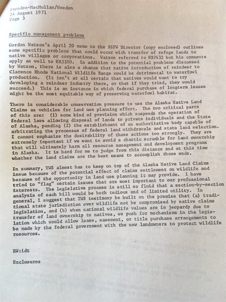 scanned typewritten memorandum page